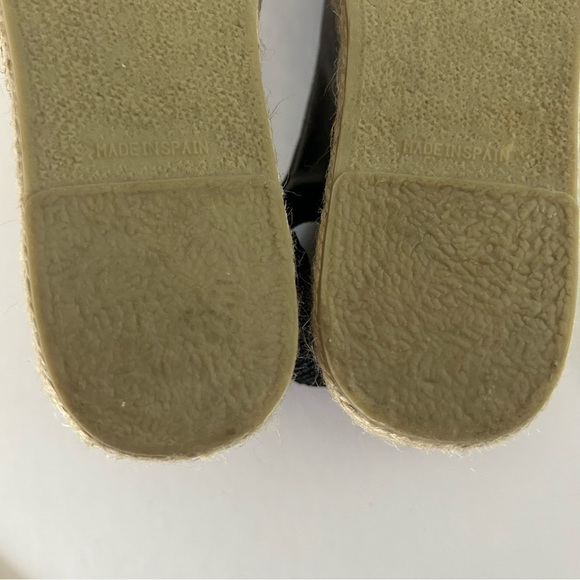 Salvi SV Slingback Espadrille Flats Euro Summer Sandal Brown Size EU36 US 5.5 - Picture 11 of 12